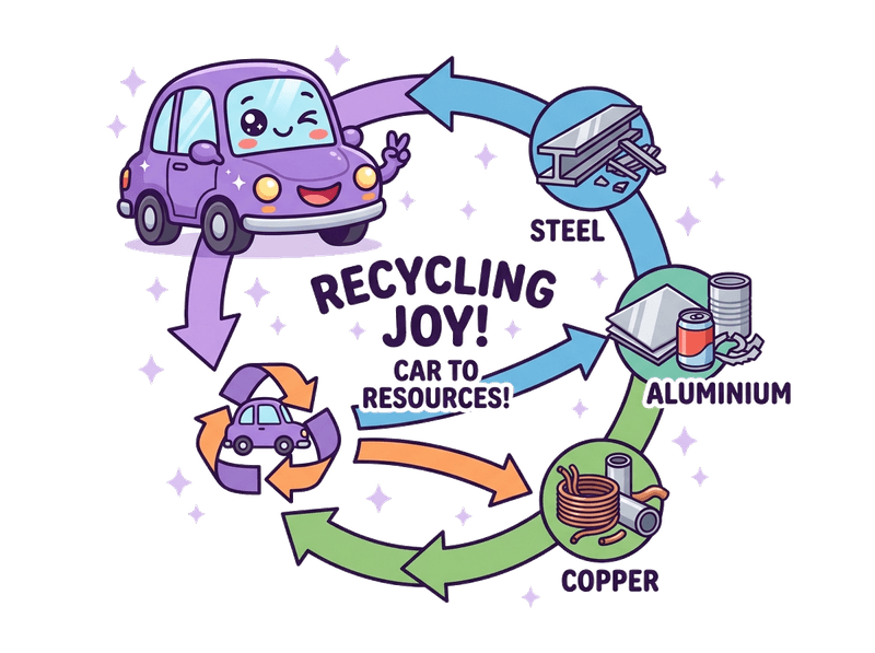 Environmentally responsible recycling